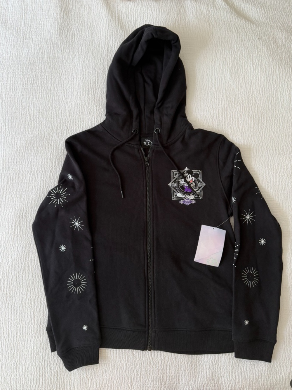 Disney Parks 100 Celebration Zip-up Mickey and Friends - XS (NWT)